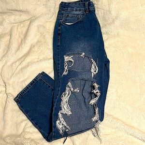 Distressed Jeans